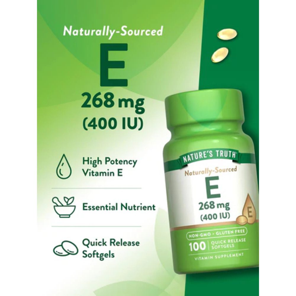 Vitamin E 268 mg 100s - Image 2