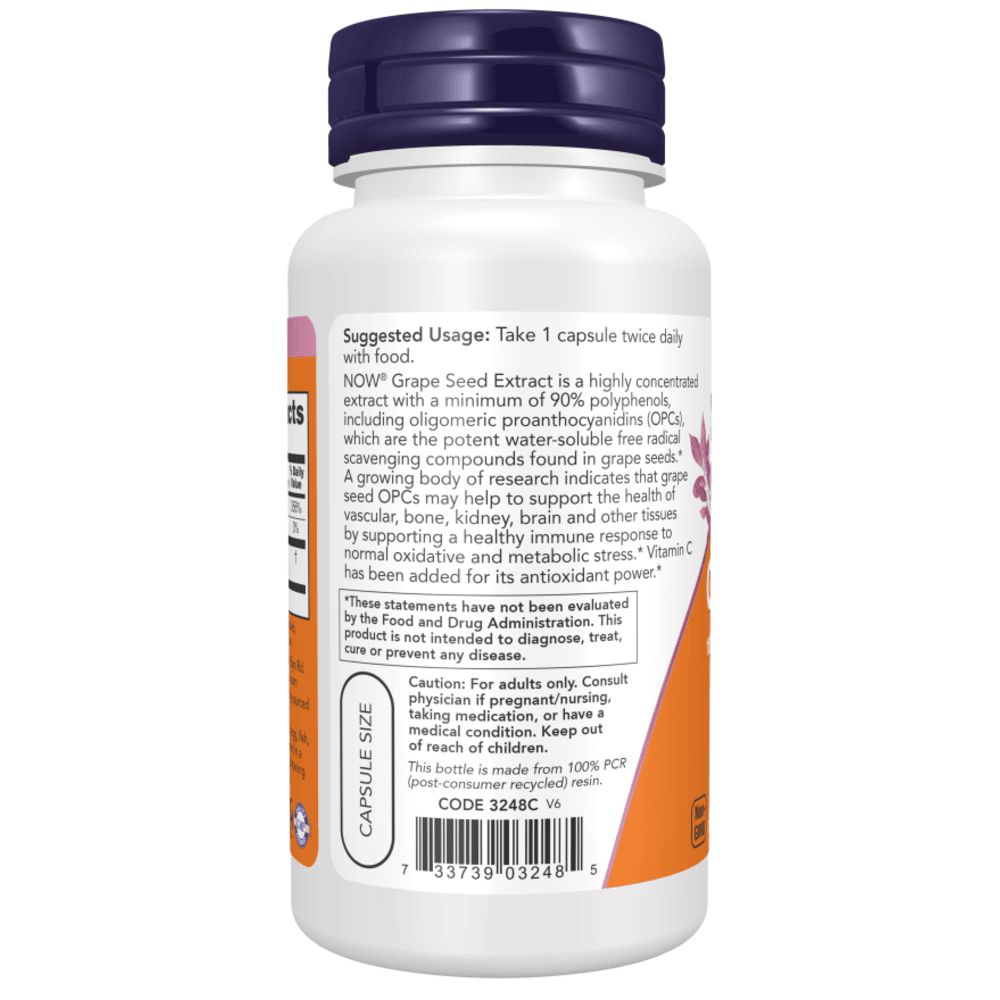 Grape Seed 100 mg Capsules - Image 2